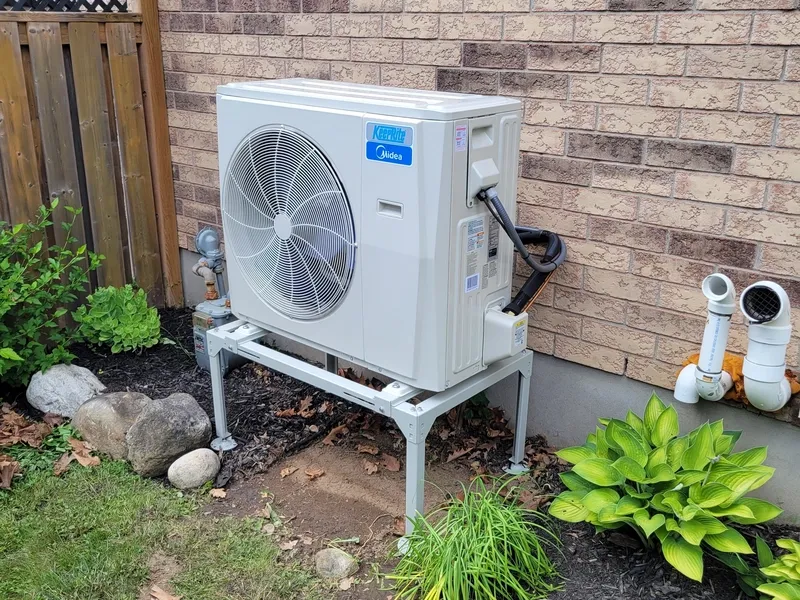 Air conditioning unit installed in Kitchener